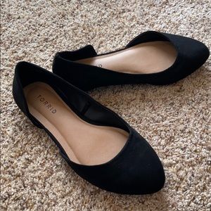 Black flats
